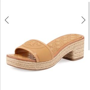 Tory Burch Fleming Espadrille Slide Sandal